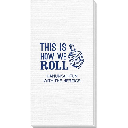 This Is How We Roll Deville Guest Towels